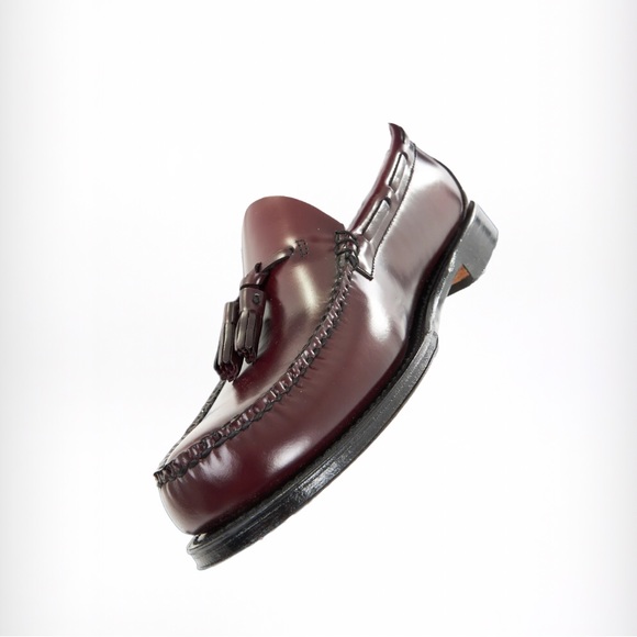 Men’s Dexter Handsewn Leather Shoes in Oxblood Colour, 11 Wide - Picture 9 of 12